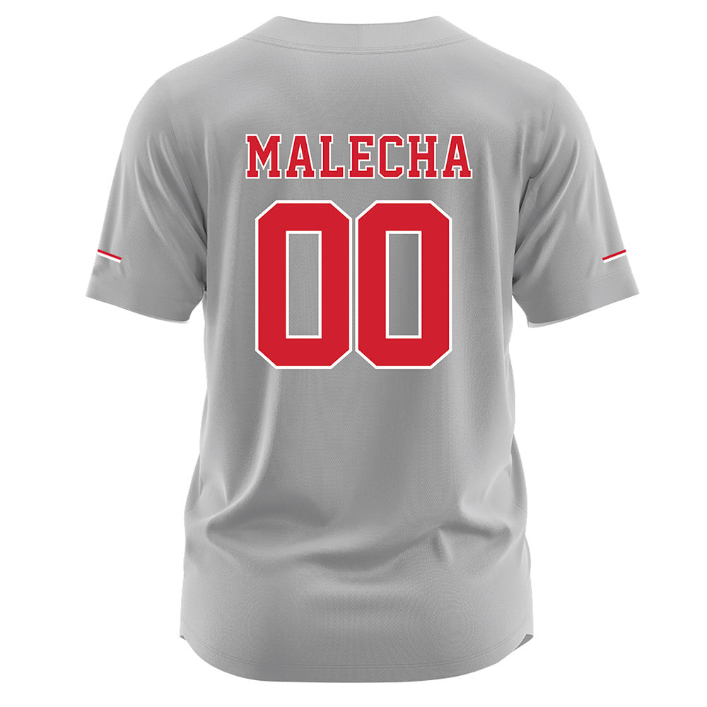 Nebraska - NCAA Softball : Mckinley Malecha - Grey Jersey