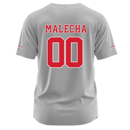 Nebraska - NCAA Softball : Mckinley Malecha - Grey Jersey