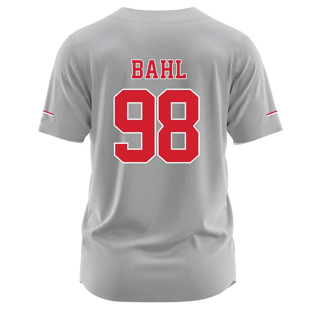 Nebraska - NCAA Softball : Jordyn Bahl - Grey Jersey