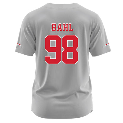 Nebraska - NCAA Softball : Jordyn Bahl - Grey Jersey