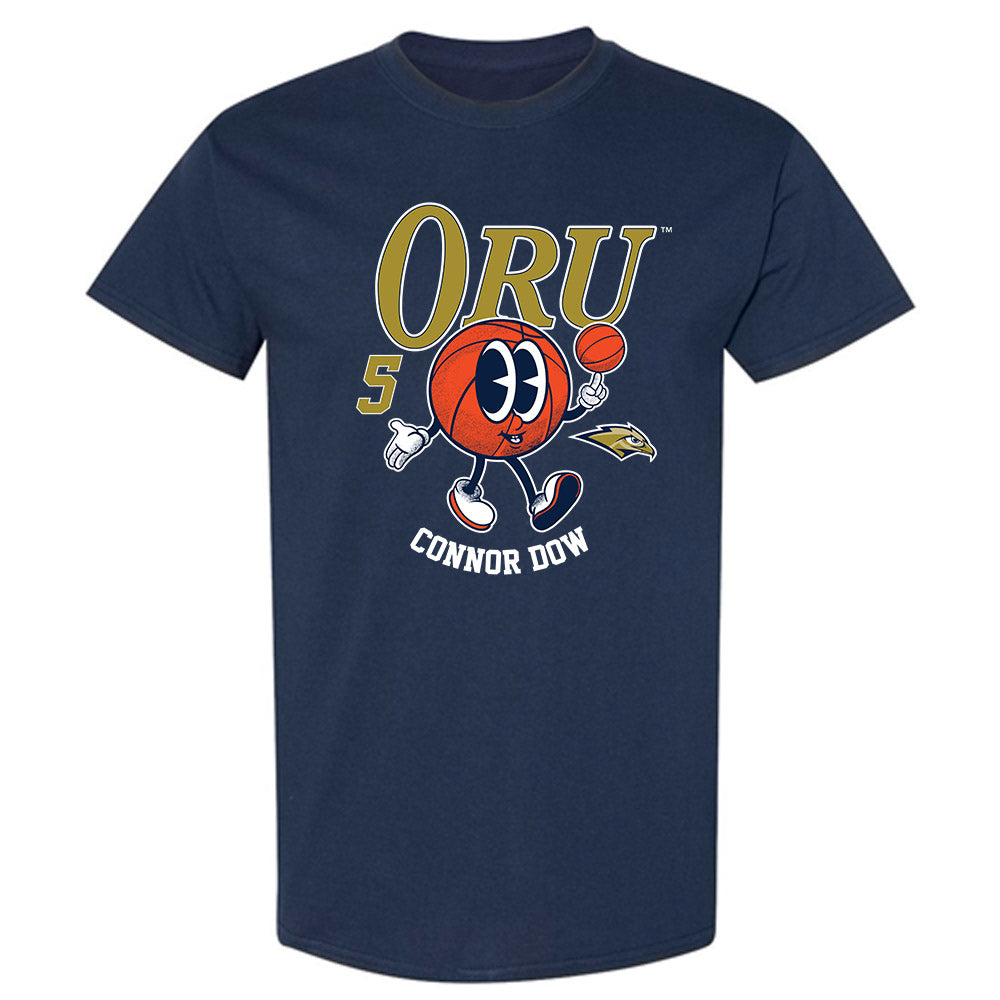 Oral Roberts - NCAA Men's Basketball : Connor Dow - Fashion Shersey T-Shirt-0