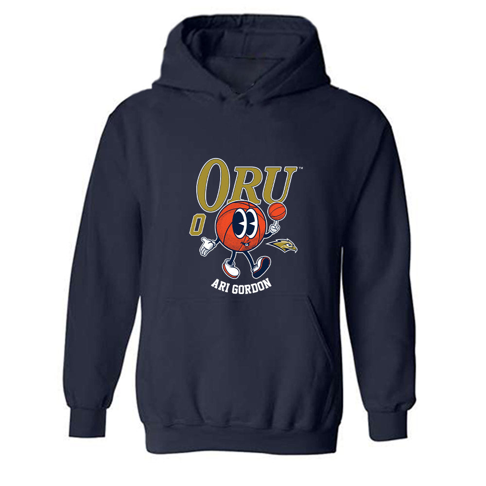 Oral Roberts - NCAA Women's Basketball : Ari Gordon - Fashion Shersey Hooded Sweatshirt-0