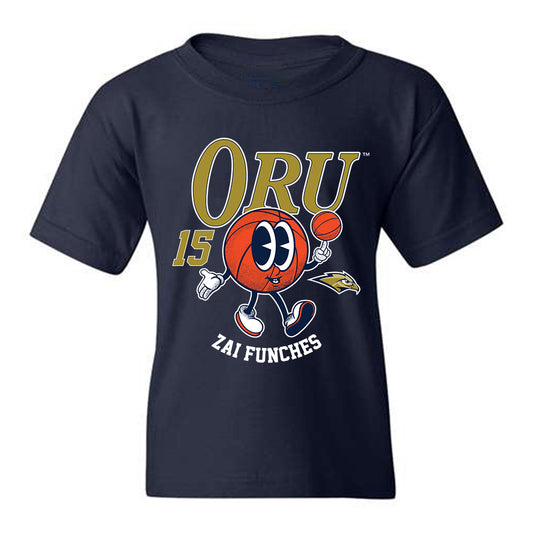 Oral Roberts - NCAA Women's Basketball : Zai Funches - Fashion Shersey Youth T-Shirt