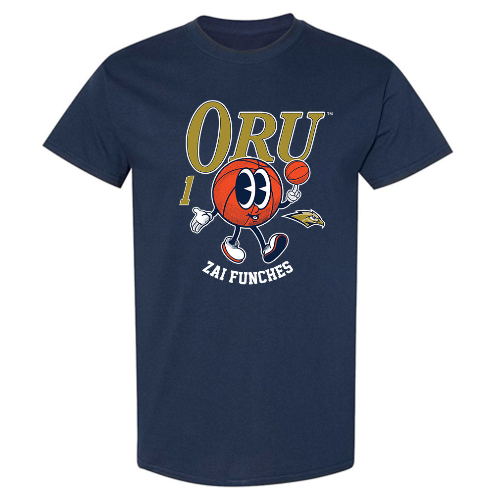 Oral Roberts - NCAA Women's Basketball : Zai Funches - Fashion Shersey T-Shirt-0