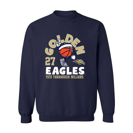 Oral Roberts - NCAA Men's Basketball : Yuto Yamanouchi williams - Fashion Shersey Crewneck Sweatshirt-0