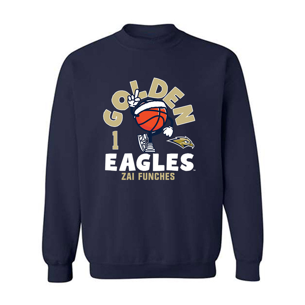 Oral Roberts - NCAA Women's Basketball : Zai Funches - Fashion Shersey Crewneck Sweatshirt-0