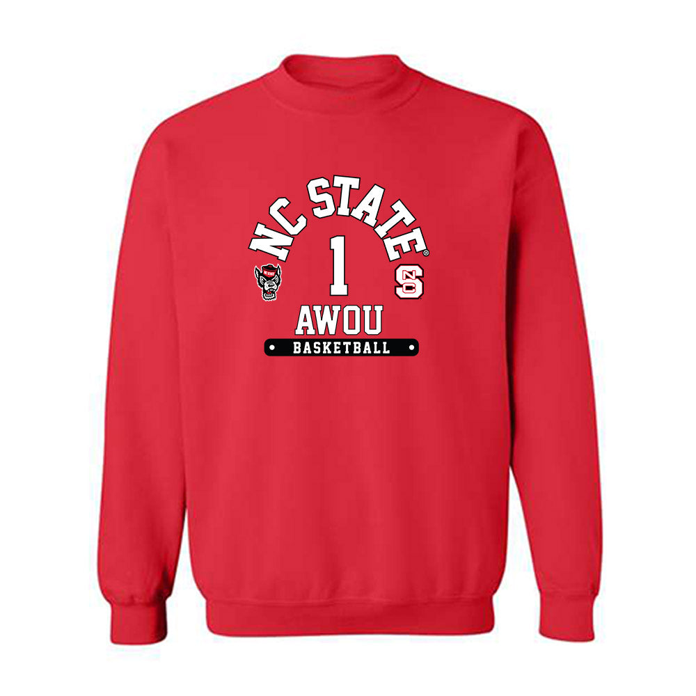 NC State - NCAA Women's Basketball : Lorena Awou - Fashion Shersey Crewneck Sweatshirt-0