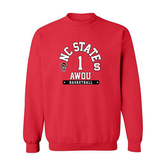 NC State - NCAA Women's Basketball : Lorena Awou - Fashion Shersey Crewneck Sweatshirt-0
