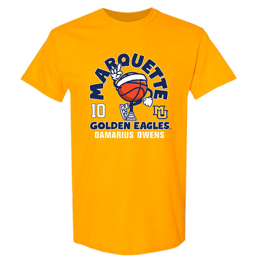 Marquette - NCAA Men's Basketball : Damarius Owens - T-Shirt