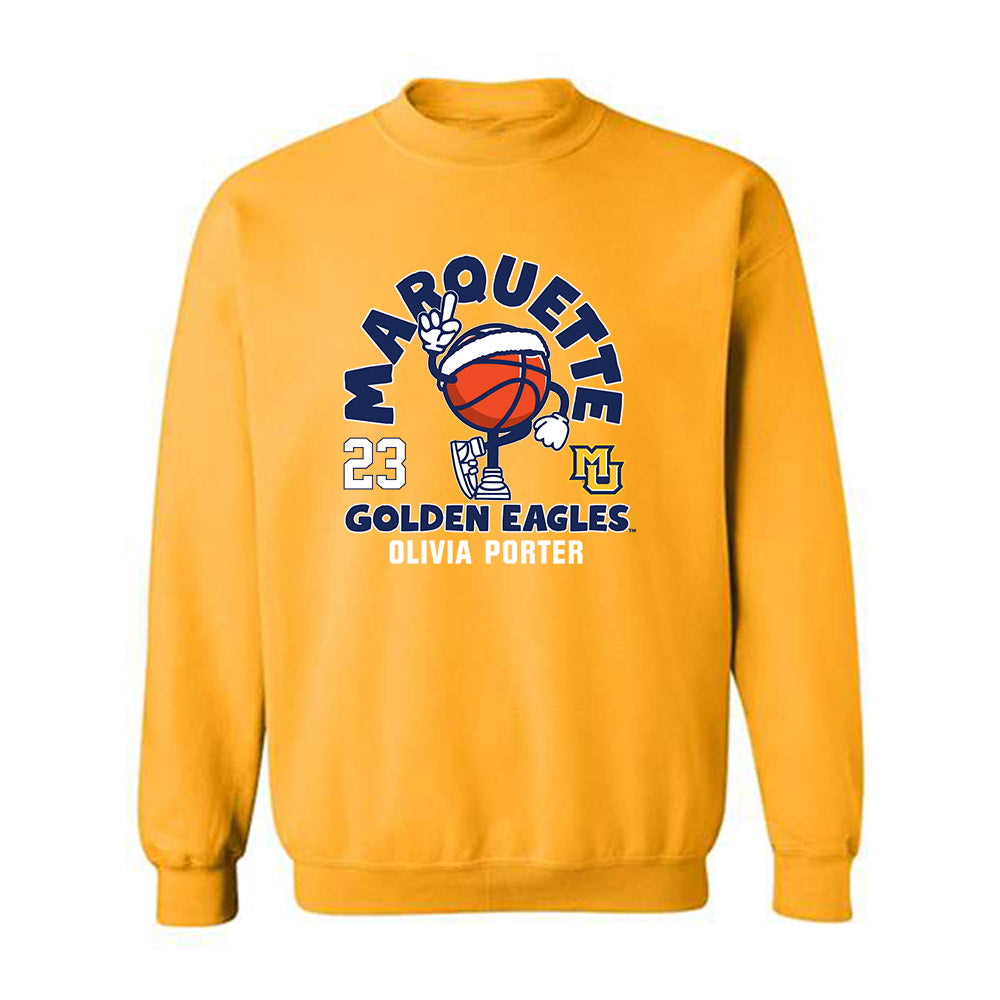 Marquette - NCAA Women's Basketball : Olivia Porter - Fashion Shersey Crewneck Sweatshirt