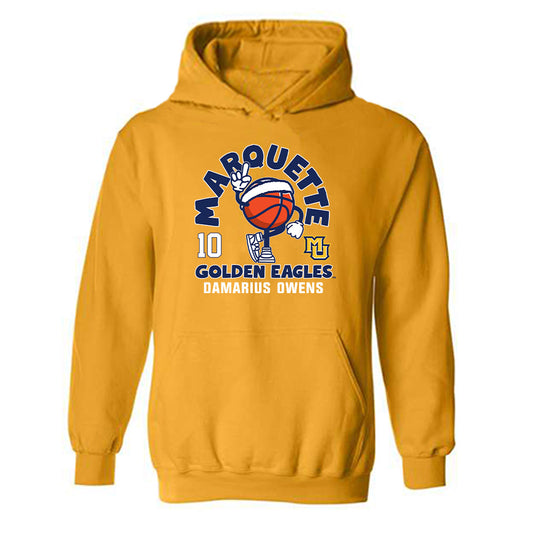 Marquette - NCAA Men's Basketball : Damarius Owens - Hooded Sweatshirt