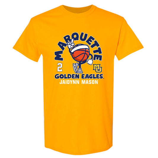 Marquette - NCAA Women's Basketball : Jaidynn Mason - Fashion Shersey T-Shirt-0