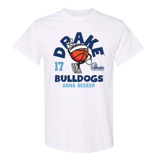 Drake - NCAA Women's Basketball : Anna Becker - Fashion Shersey T-Shirt-0