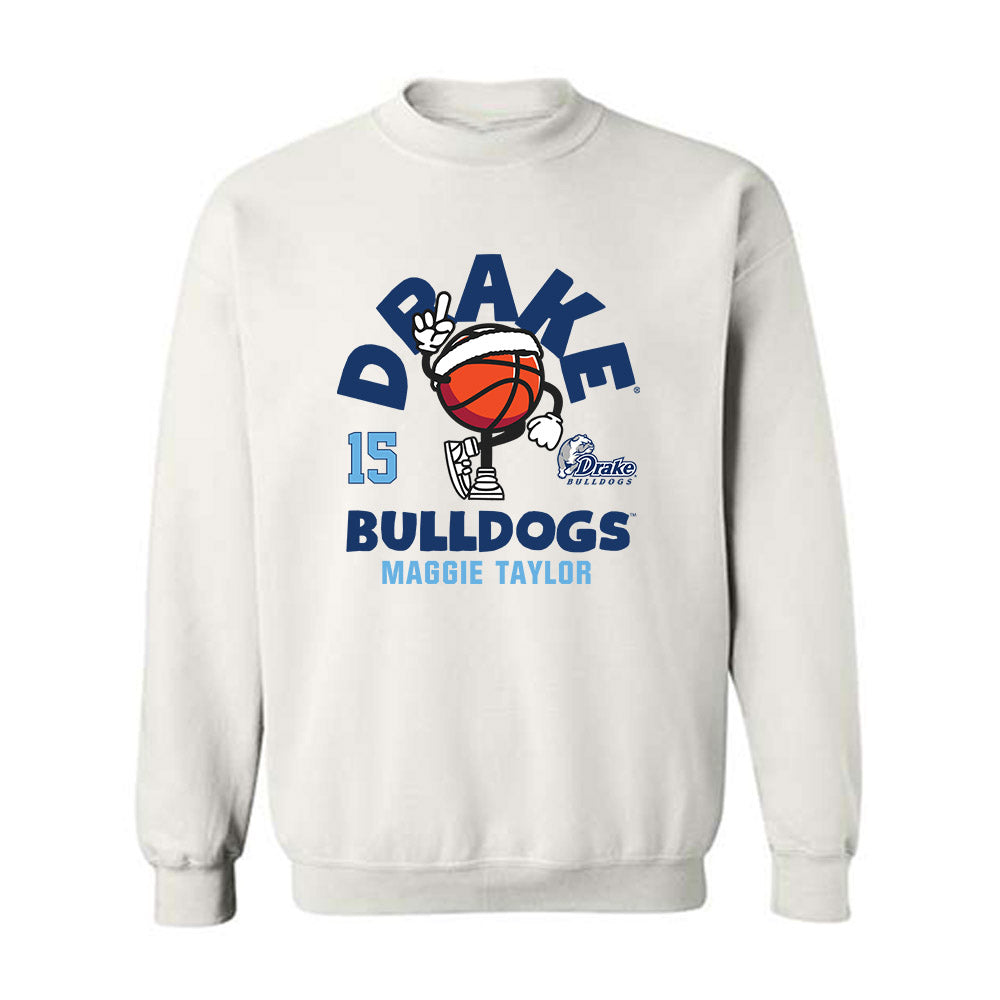 Drake - NCAA Women's Basketball : Maggie Taylor - Fashion Shersey Crewneck Sweatshirt-0