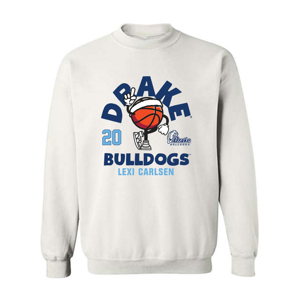 Drake - NCAA Women's Basketball : Lexi Carlsen - Fashion Shersey Crewneck Sweatshirt-0
