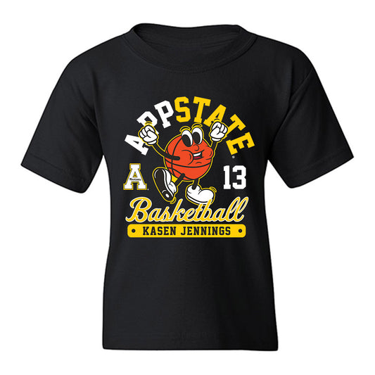 App State - NCAA Men's Basketball : Kasen Jennings - Fashion Shersey Youth T-Shirt-0