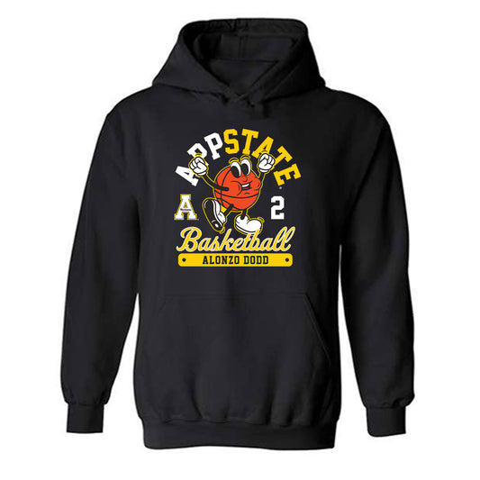 App State - NCAA Men's Basketball : Alonzo Dodd - Fashion Shersey Hooded Sweatshirt-0
