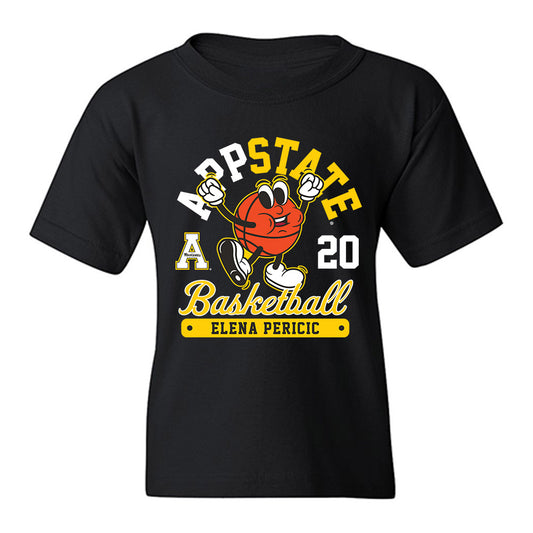App State - NCAA Women's Basketball : Elena Pericic - Fashion Shersey Youth T-Shirt-0