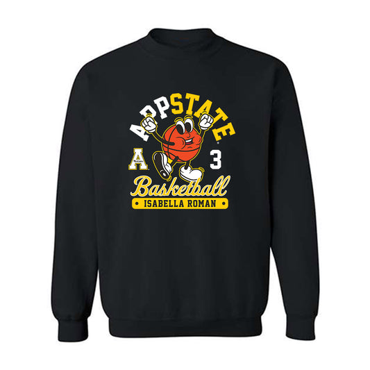 App State - NCAA Women's Basketball : Isabella Roman - Fashion Shersey Crewneck Sweatshirt-0