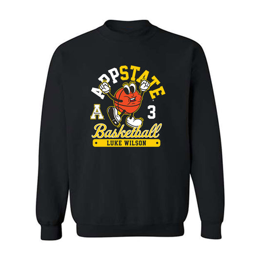 App State - NCAA Men's Basketball : Luke Wilson - Fashion Shersey Crewneck Sweatshirt-0