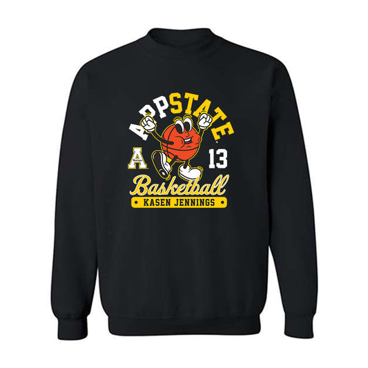 App State - NCAA Men's Basketball : Kasen Jennings - Fashion Shersey Crewneck Sweatshirt-0
