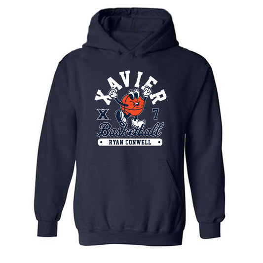 Xavier - NCAA Men's Basketball : Ryan Conwell - Hooded Sweatshirt