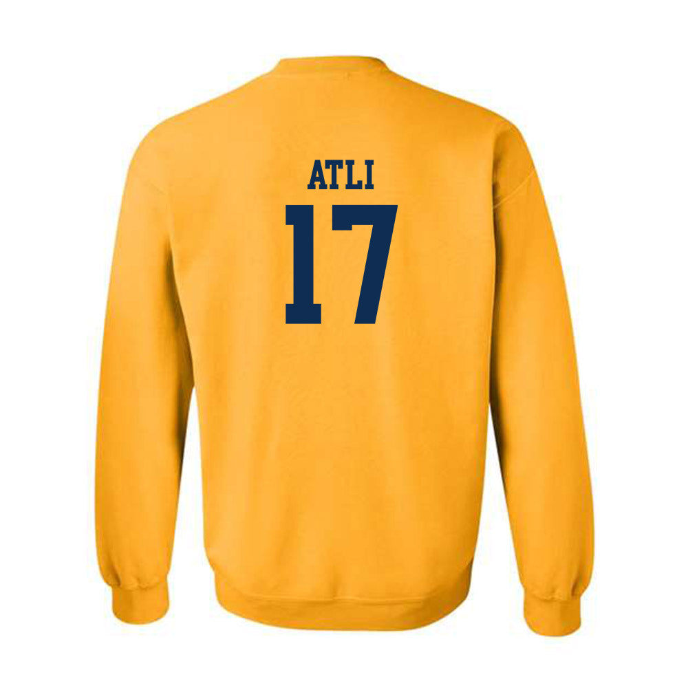 West Virginia - NCAA Women's Basketball : Feryal Defne Atli - Fashion Shersey Crewneck Sweatshirt-1