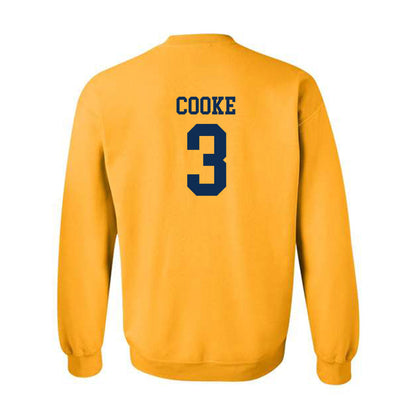 West Virginia - NCAA Women's Basketball : Gia Cooke - Fashion Shersey Crewneck Sweatshirt-1