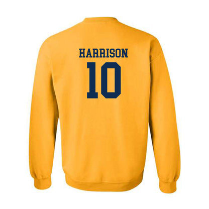 West Virginia - NCAA Women's Basketball : Jordan Harrison - Crewneck Sweatshirt Fashion Shersey