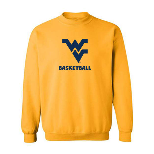 West Virginia - NCAA Men's Basketball : Jackson Fields - Fashion Shersey Crewneck Sweatshirt-0