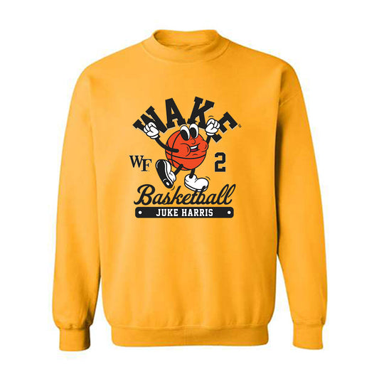 Wake Forest - NCAA Men's Basketball : Juke Harris - Fashion Shersey Crewneck Sweatshirt