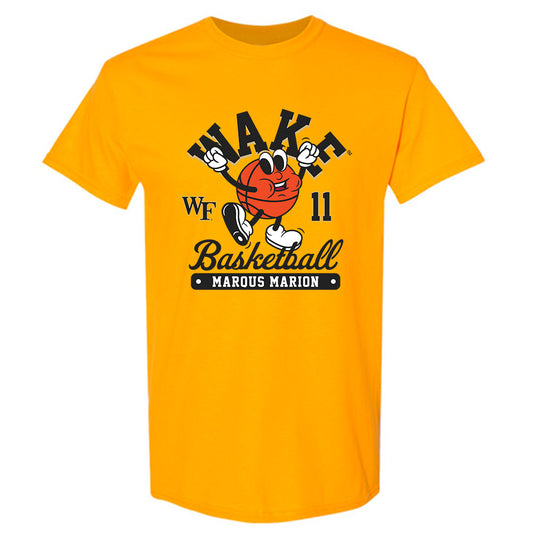 Wake Forest - NCAA Men's Basketball : Marqus Marion - Fashion Shersey T-Shirt