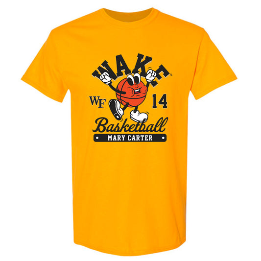 Wake Forest - NCAA Women's Basketball : Mary Carter - Fashion Shersey T-Shirt-0