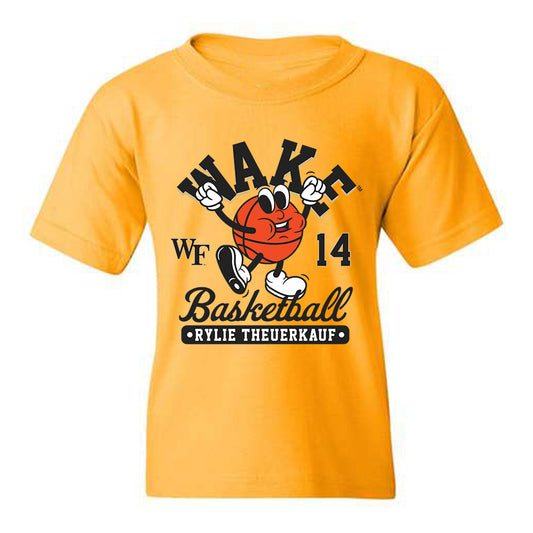 Wake Forest - NCAA Women's Basketball : Rylie Theuerkauf - Fashion Shersey Youth T-Shirt