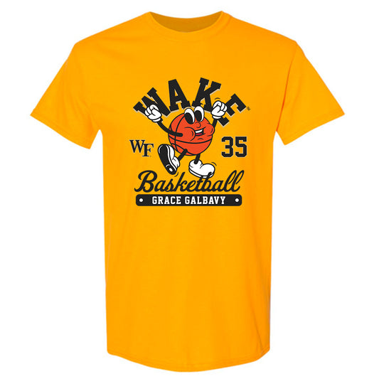 Wake Forest - NCAA Women's Basketball : Grace Galbavy - Fashion Shersey T-Shirt-0