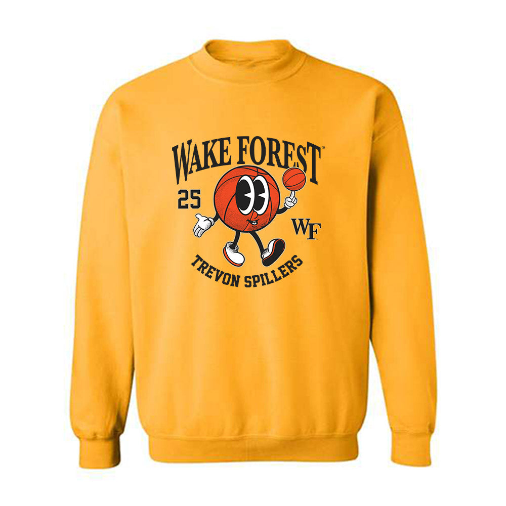 Wake Forest - NCAA Men's Basketball : Trevon Spillers - Fashion Shersey Crewneck Sweatshirt