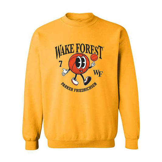 Wake Forest - NCAA Men's Basketball : Parker Friedrichsen - Fashion Shersey Crewneck Sweatshirt