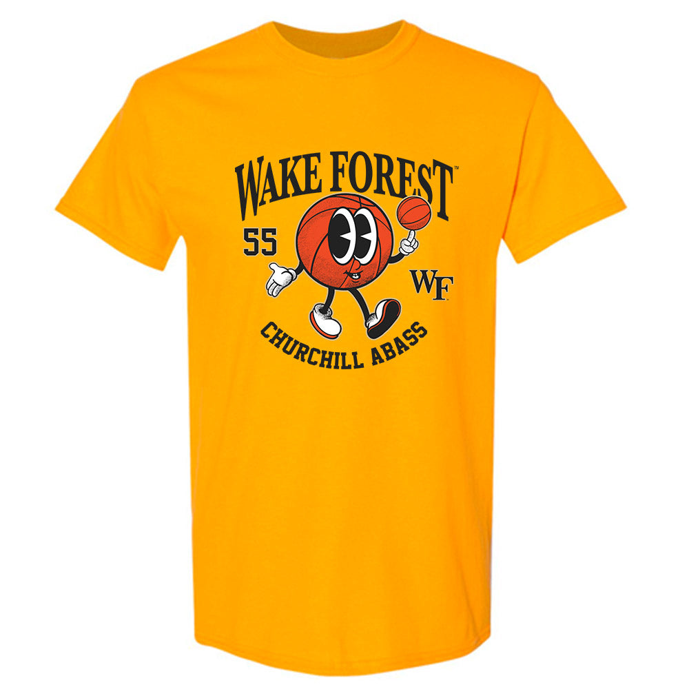 Wake Forest - NCAA Men's Basketball : Churchill Abass - Fashion Shersey T-Shirt