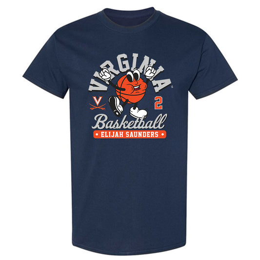 Virginia - NCAA Men's Basketball : Elijah Saunders - Fashion Shersey T-Shirt