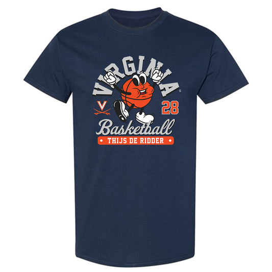 Virginia - NCAA Men's Basketball : Thijs De Ridder - Fashion Shersey T-Shirt-0