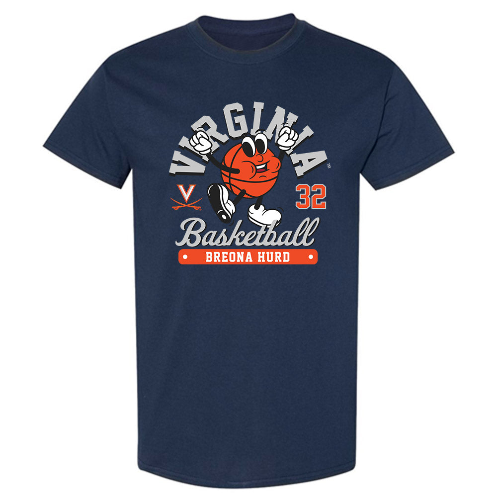 Virginia - NCAA Women's Basketball : Breona Hurd - Fashion Shersey T-Shirt