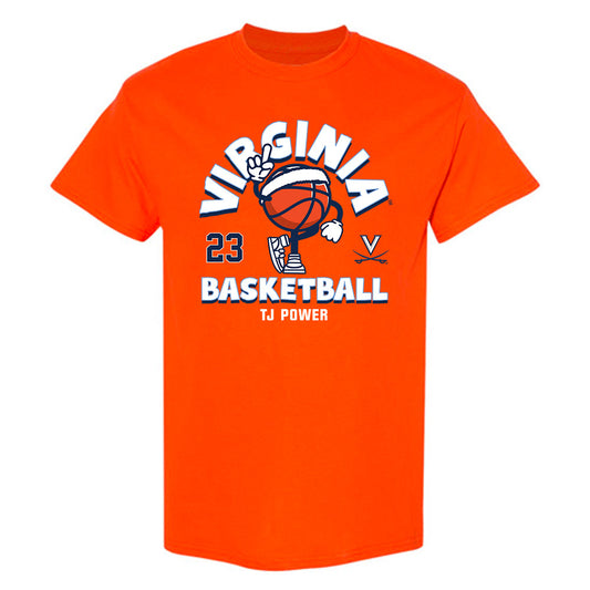 Virginia - NCAA Men's Basketball : TJ Power - Fashion Shersey T-Shirt