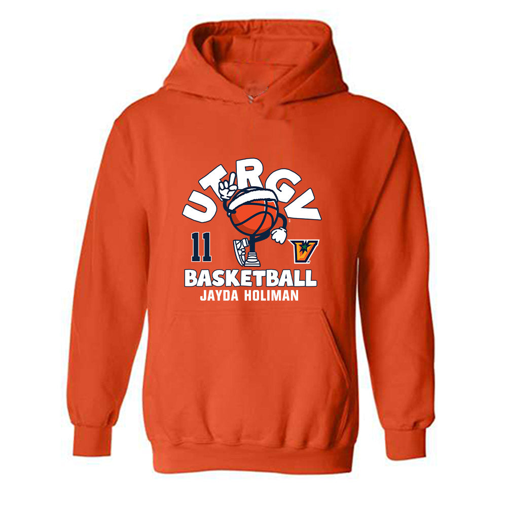 UTRGV - NCAA Women's Basketball : Jayda Holiman - Hooded Sweatshirt Fashion Shersey