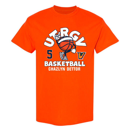UTRGV - NCAA Women's Basketball : Chazlyn Dettor - Fashion Shersey T-Shirt-0