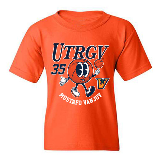 UTRGV - NCAA Men's Basketball : Mustafo Vanjov - Fashion Shersey Youth T-Shirt-0