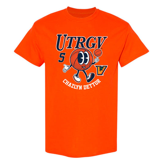 UTRGV - NCAA Women's Basketball : Chazlyn Dettor - Fashion Shersey T-Shirt-0