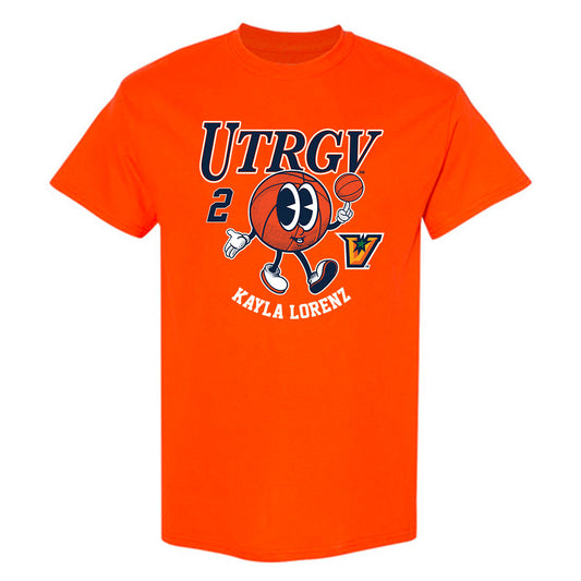 UTRGV - NCAA Women's Basketball : Kayla Lorenz - Fashion Shersey T-Shirt-0