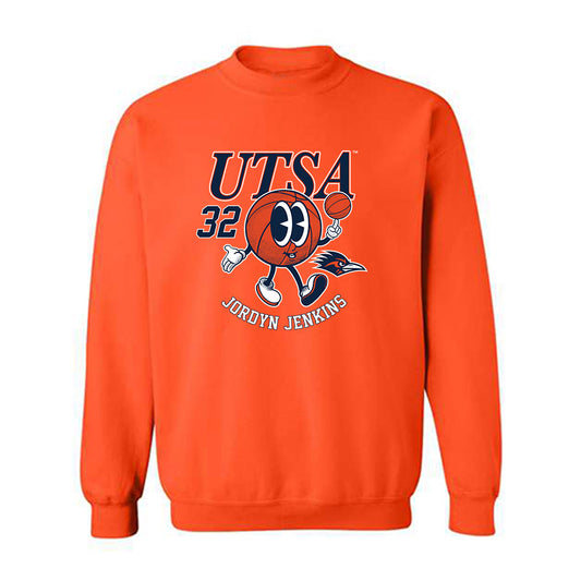 UTSA - NCAA Women's Basketball : Jordyn Jenkins - Fashion Shersey Crewneck Sweatshirt-0