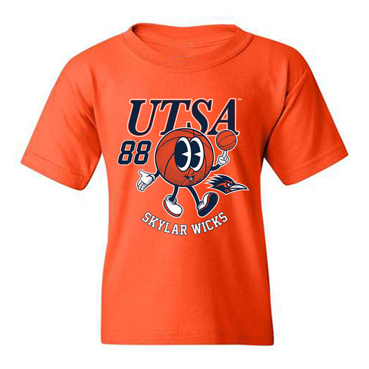 UTSA - NCAA Men's Basketball : Skylar Wicks - Fashion Shersey Youth T-Shirt-0