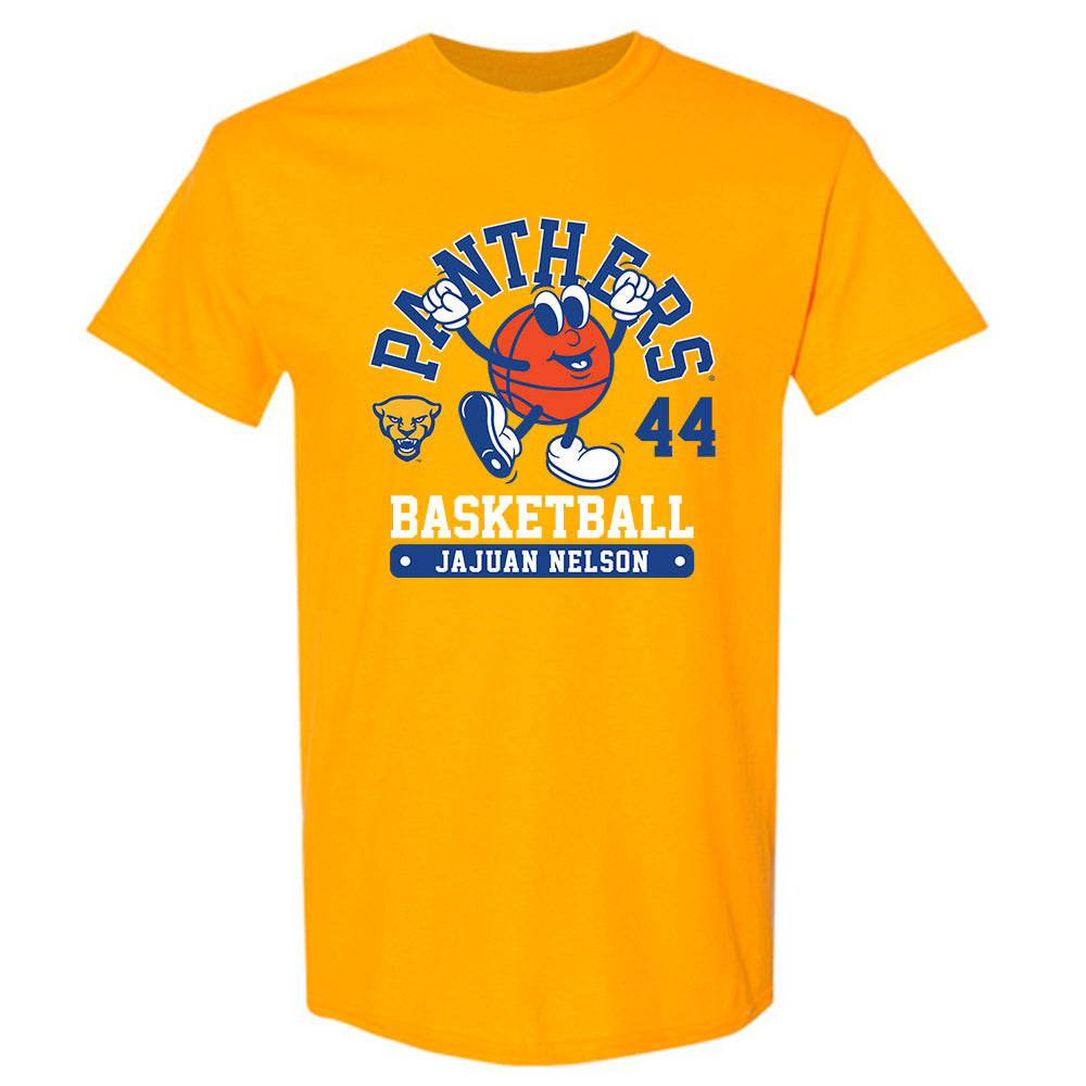 Pittsburgh - NCAA Men's Basketball : Jajuan Nelson - Fashion Shersey T-Shirt-0